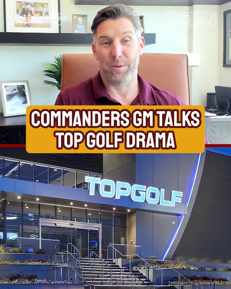 "We took a lot of s*** for that. I didn't really understand why and I still don't." Commanders GM Adam Peters addresses backlash from his unconventional approach to 30 visits taking top 2024 QBs including Jayden Daniels and Drake Maye to TopGolf and why he's never stopping.