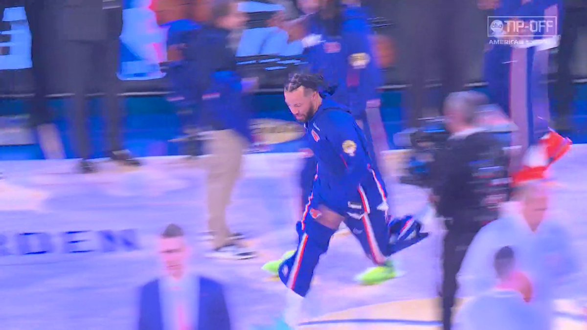 The Knicks run-out for Game 3 of the NBA Finals 🔥 Live now on ABC and the ESPN App!