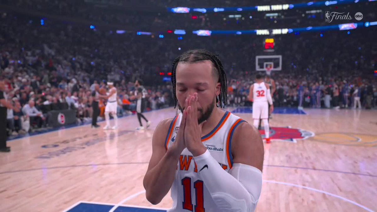 The first NBA Finals game at MSG since 1999 tips off 🔥