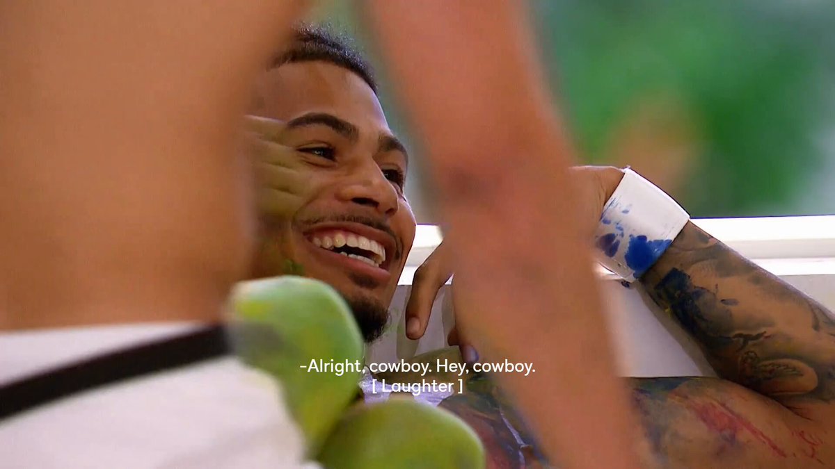 BRYCE JEALOUS ABT THE BOMBSHELL KISSING TRINITY AHDJDJD #loveislandusa