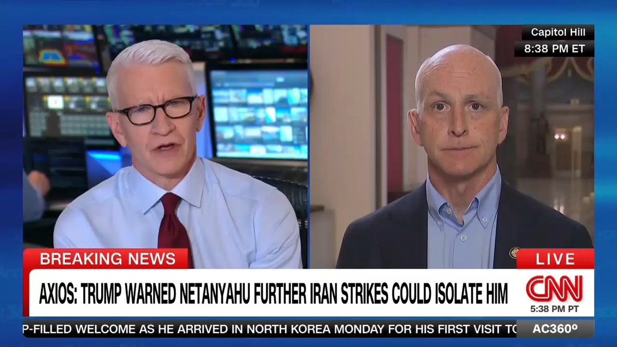 Sources tell CNN that Pres. Trump talked Israel's Prime Minister Netanyahu out of a significant strike on Iran. "It's hard to know what message Trump is sending, and certainly it's harder to know how Netanyahu is responding to it," says Democratic Rep. Adam Smith.