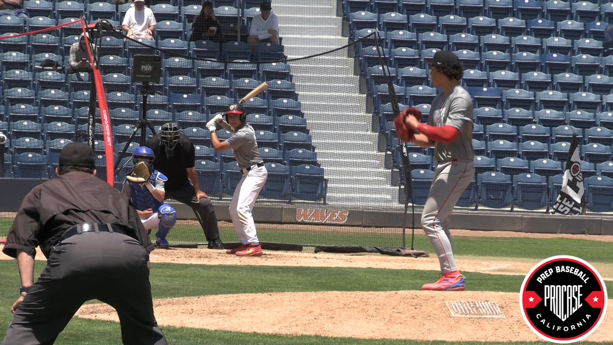 🌟 SoCal ProCase Spotlight 🌟 LHP Mason Sims (Corona, 2027) ◾5-foot-11, 177-pounds ◾FB: 90-91 mph, T92.1 ◾SL: 75-77 mph ◾CH: 81.1 mph Texas commit. 👤