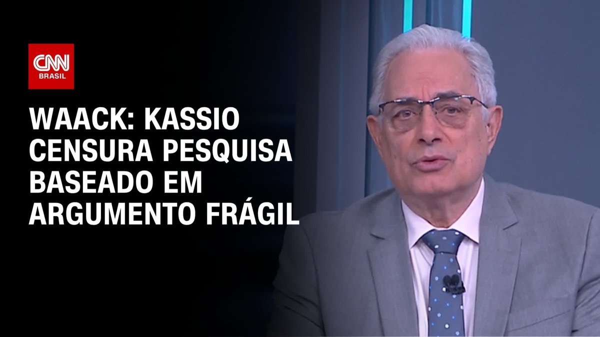 Kassio censura pesquisa baseado em argumento frágil; assista #WW