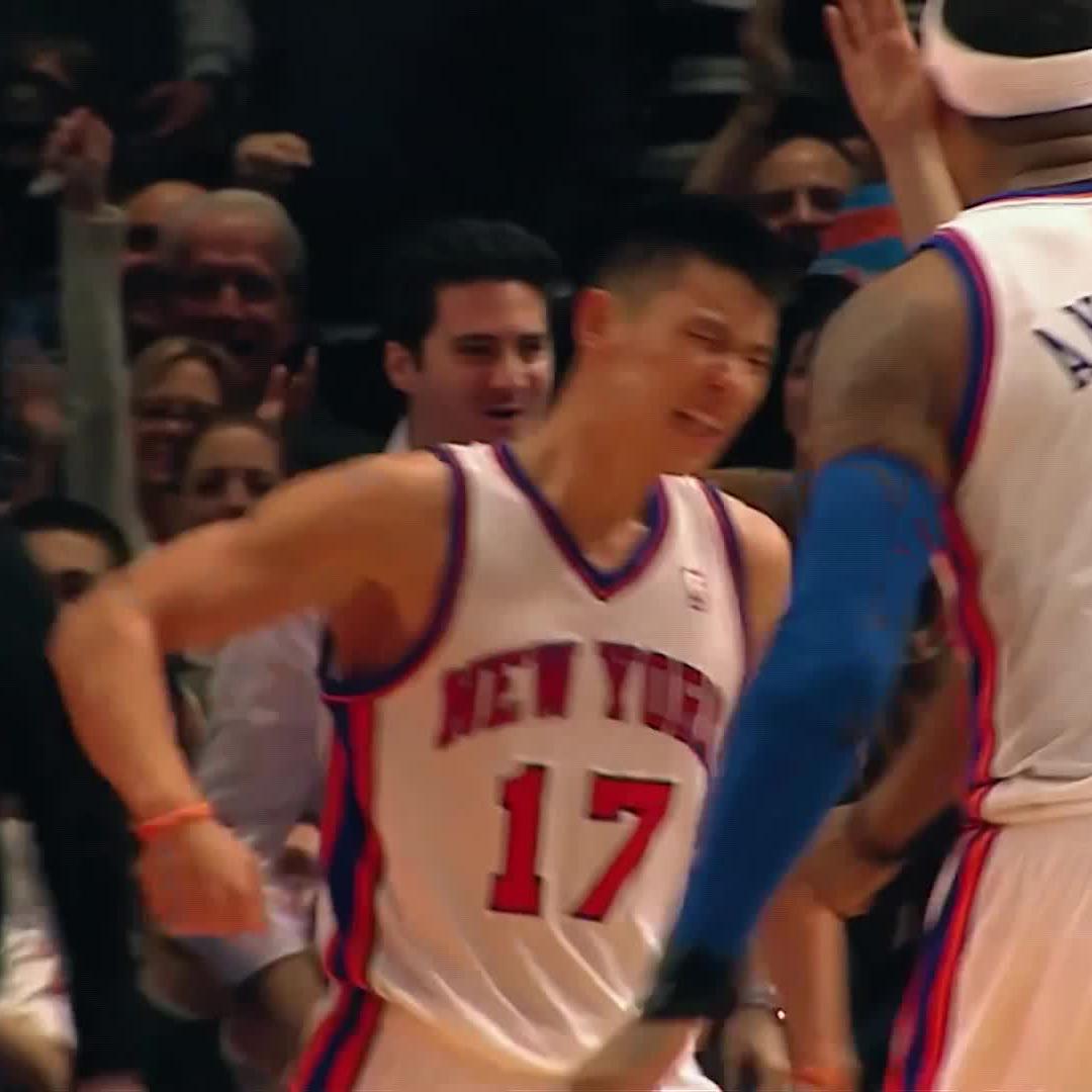 .Jeremy Lin makes his return to Madison Square Garden 🧡💙
