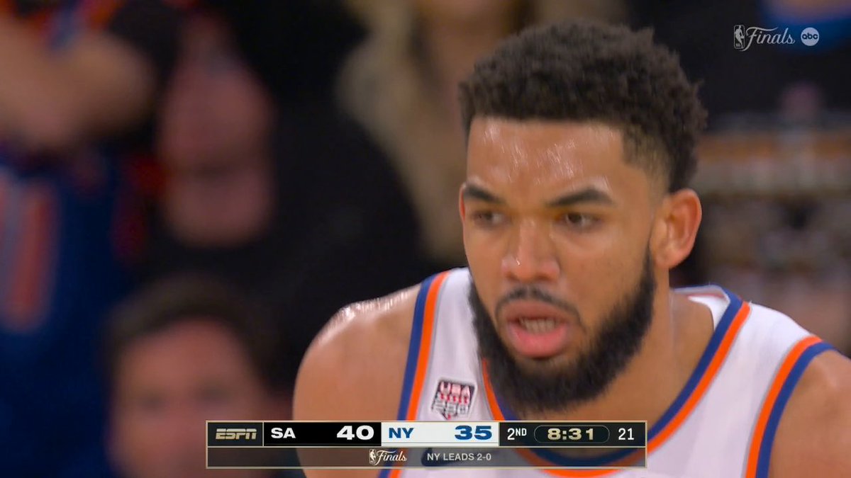 KAT AND OG 🔥 KNICKS GET MSG LOUD ON THIS SEQUENCE 😤