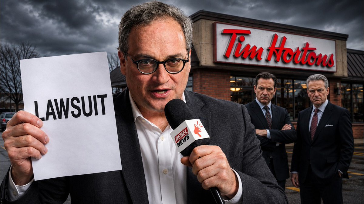 Tim Hortons is trying to bully us into silence — but we've got a plan to fight back Tim Hortons is trying desperately to shut us up — they’ve called the police on our reporters three times, and now they just had their lawyers file a legal complaint against us, trying to get our store banned off of the internet. For two weeks, we’ve been telling the truth about Tim Hortons and their gross plans to hire foreign workers instead of young Canadians. Our reporting has been a problem for them, because they’ve just started a huge PR campaign to rebrand themselves as Canadian — likely because Dunkin’ Donuts is about to open up hundreds of locations in Canada later this year. Tim Hortons thinks it can win back customers by pretending to be Canadian. But we discovered that, even though Tim Hortons says they are hiring Canadians, they are still actively bringing foreign workers to Canada by using the government’s Temporary Foreign Worker program. So we went to some of those Tim Hortons locations with job listings and asked them why they claim to be hiring locals when, in fact, they are still hiring foreigners. Why lie? One of those Tim Hortons managers lied about it, saying he didn’t know anything about it, while I was literally holding his restaurant's ad for foreigners in my hands. So they courageously kicked us off the property, saying we couldn’t talk to any store managers or owners anymore. They thought maybe that would stop us from exposing their lies. Yeah, no. We kept reporting on their plans to import hundreds of foreign workers. We talked to people going to the Tim Hortons drive-through — and 100% agreed: stop hiring foreigners; hire Canadians instead. Well, that made them go nuts. They had their top lawyer send us a threat letter, telling us that if we go back to ask any more questions, they “will report the trespass to police and pursue all available remedies, including charges under the application act and civil action.” Translation: if we ask them any more questions, they’ll call the cops, press charges, and sue us in civil court, too. Have you ever seen a more thin-skinned bully than Tim Hortons? By the way, it’s obvious why they’re panicking — they’re literally the number one user of foreign workers of any restaurant chain in the country. They are the worst of the worst. Well, obviously, we don’t stop our journalism just because some corporate lawyer threatens us. So we went out again and again and again — but, because we respect private property, we just stood on the public sidewalk. Even still, the crazed lunatics at Tim Hortons literally called the police. I say again: our reporters didn’t go in. Didn’t even come close. They just stood with the Tim Hortons in the background — and these bullies called 911. Can you believe it? They have a corporate PR crisis, independent journalists are exposing their lies about hiring Canadian, and somehow they think that calling the police is the solution? To do what? Arrest us? Put us in jail? Did you know that Tim Hortons is now owned by a Brazilian hedge fund called 3G? Maybe that’s how it works in Brazil — if you criticize a large company, the police will harass you. But we’re in Canada now, hombre. They threatened us with a lawsuit. We didn’t stop. They threatened to call the police. We didn’t stop. So today, they lashed out in a new way: they lodged a trademark complaint against Rebel News, trying to get Shopify to ban our merchandise from being sold. This is the shirt they’re complaining about. It’s clearly not made by Tim Hortons; it’s clearly a gentle criticism of Tim Hortons, wishing they were Canadian again, not foreign. And they had their lawyers send a threat letter to Shopify, saying it’s illegal. Well, I know something about trademark law myself. It’s meant to stop people from passing themselves off as the real thing, to stop confusion in the market. So if you set up Tom Hortons, and made it look the same, that would be a trademark violation — because you’re trying to trick people into thinking it’s the real thing. But criticizing Tim Hortons is not a trademark violation. In fact, criticism and satire are specifically permitted under trademark law. This is literally like an editorial cartoon, very gently ribbing Tim Hortons for hiring foreigners instead of Canadians. But now they’ve filed a trademark dispute, a kind of lawsuit, against us at Shopify. And we have to hire lawyers to respond — and to do so within 48 hours, or we could have our t-shirt suspended from the site, and potentially have our whole store shut down. They’re doing whatever they can to destroy us, to stop us from revealing the truth about their foreign worker scam. So what should we do? Should we be like the rest of the media and cheer for Tim Hortons? Of course not. Here’s my plan — and I need your help: Step 1: We’re going to keep doing journalism about Tim Hortons, how they favour foreign workers over Canadians, and all sorts of other unethical conduct we’re digging up about them. Step 2: We’re going to sell a lot more t-shirts and coffee mugs about Tim Hortons. If we have to go to court to teach these bullies a lesson about free speech, so be it. But you never know — if Tim Hortons gets its way, you won’t be able to get these anymore. That would make them hard-to-find collectibles! Anyways, give Tim Hortons the finger by buying the t-shirt that obviously enrages them, the big bullies. Step 3: We’ve got to ramp up our Tims Boycott petition. Last I checked, we have 14,000 signatures on it — but we need ten times as many! If you haven’t signed it yet, please go to REPORT by Ezra Levant 🍁🚛: