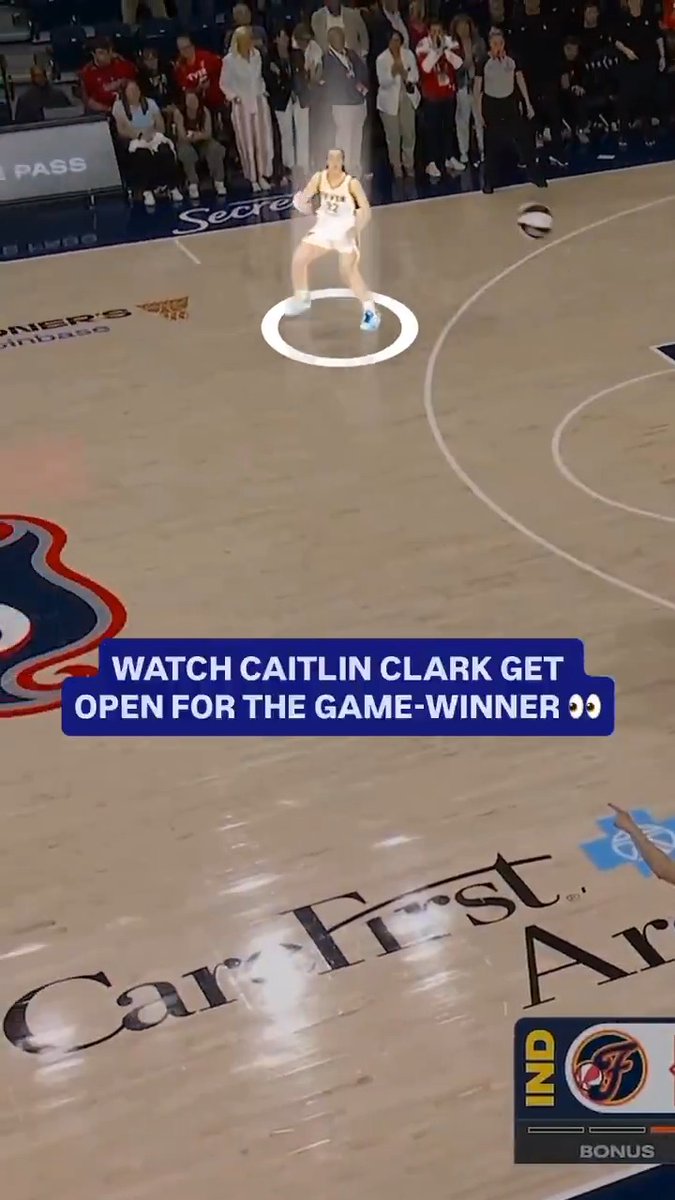 Caitlin Clark and the Fever executed the game-winning play PERFECTLY. 🤩