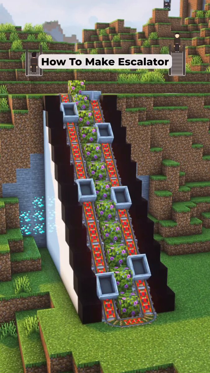 Minecraft Escalator Tutorial