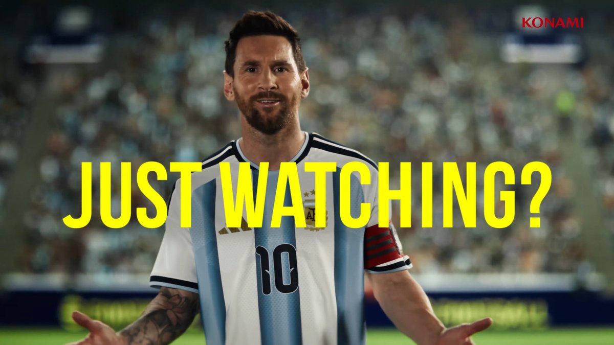 🇦🇷🎮 eFootball™ : JUST WATCHING? TV Commercial ft. Lionel Messi
