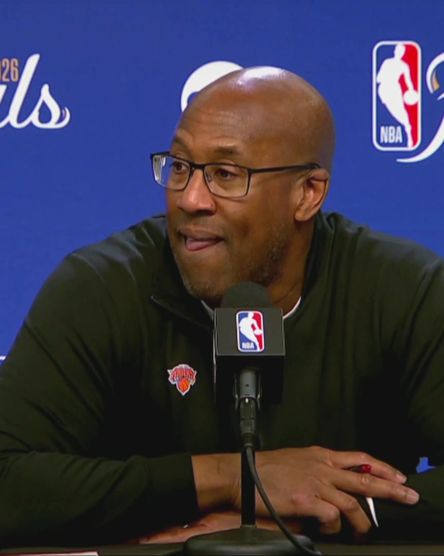 "If they do this in Game 4, where it's 24-8 in the second half, it's going to be tough for us to win." Mike Brown elaborates further on the free throw disparity in the second half and the controllables that the Knicks need to do better in Game 4: