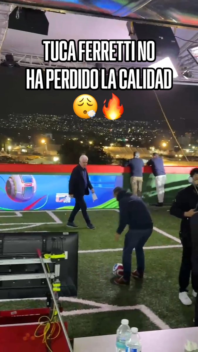 CÓMO EL BUEN VINO 🍷 😎 Tuca Ferretti demostrando que la calidad sigue intacta.