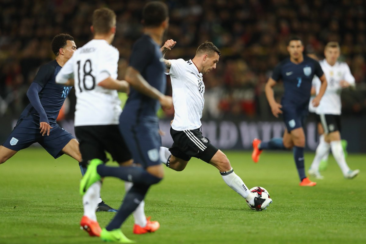 🇩🇪🚀 #GoalOfTheDay | Lukas Podolski vs England (2017)