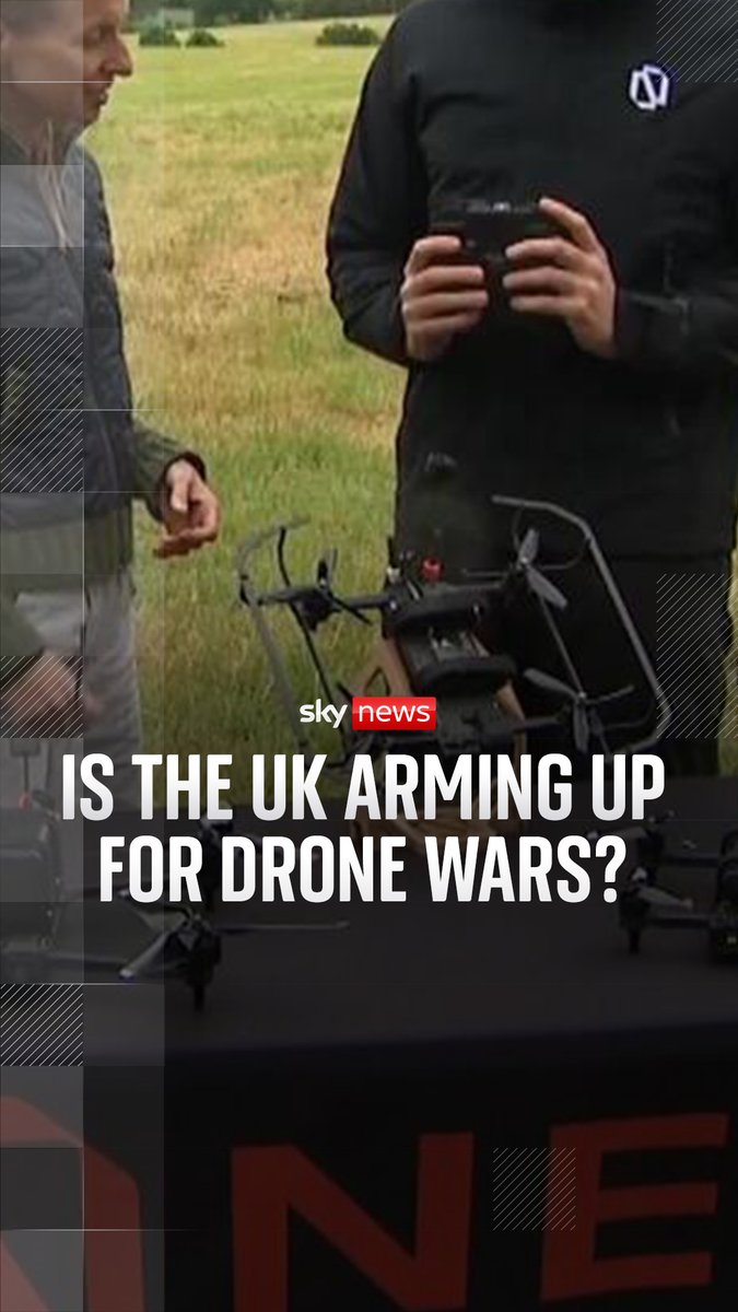 During the course of the war in Ukraine, drones have proven to be an instrumental weapon on the battlefield, being cheap to produce, precise and lethal. But as the deployment of drones has advanced considerably, is the UK at risk of falling behind? Sky's Deborah Haynes visits one of several drone centres in Swindon. 🔗