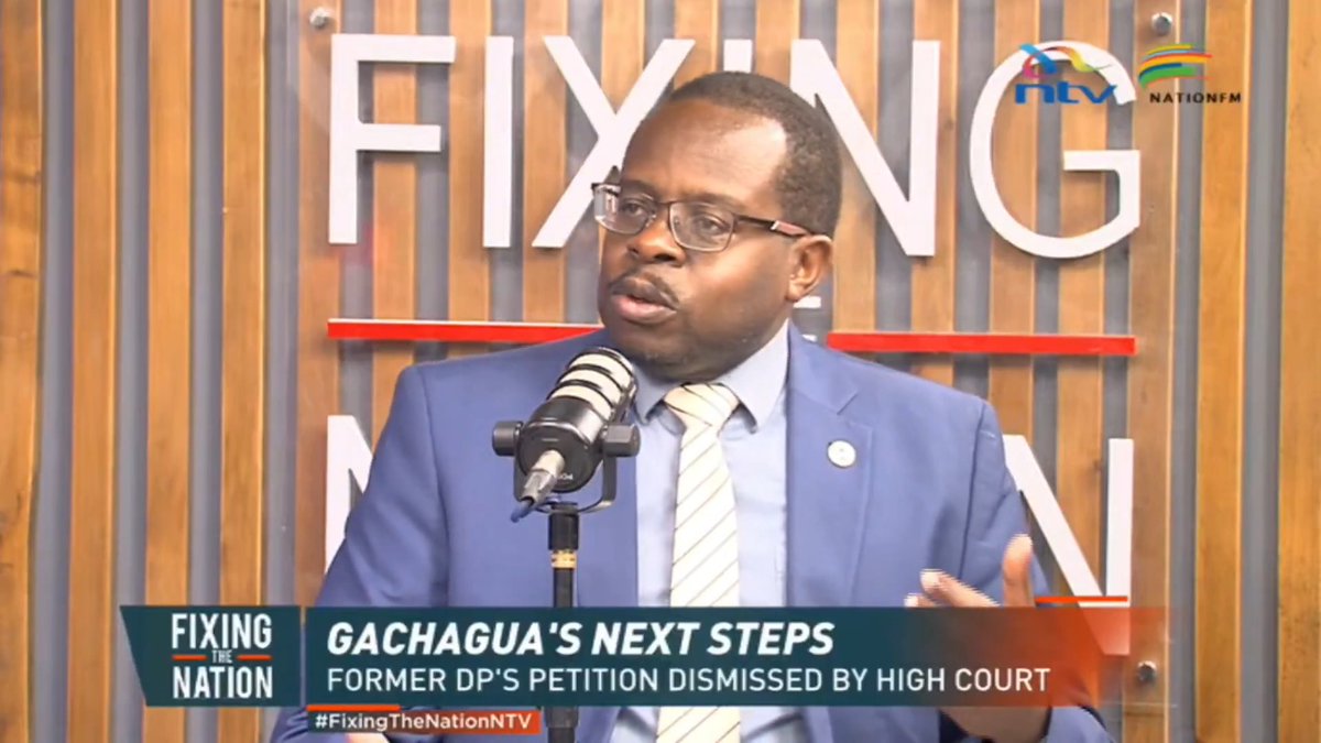 If Senate denied Rigathi Gachagua a fair hearing, his impeachment is null and void, LSK President Charles Kanjama says. #FixingTheNationNTV Nation FM Eric Latiff Nomadic Panda 🐼 Fellaris Wambui