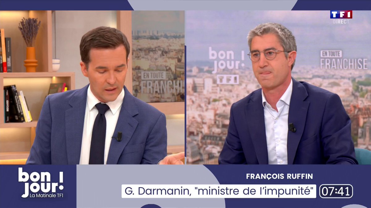 🔴 Meeting de Jean-Luc Mélenchon : François Ruffin : 🗣️ "Je suis loin de renoncer, son discours m'a d'autant plus motivé. En 1h je n'entends pas une seule fois le mot 'salaire'. (...) Je veux qu'on parle des auxiliaires de vie, des caristes, des camionneurs."