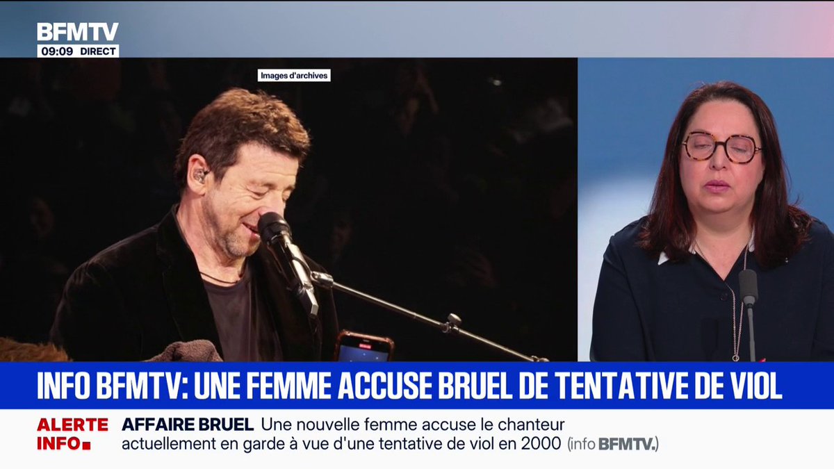 💬 "Il va monter sur elle, déchirer son collant" ➡️ Une comédienne âgée de 46 ans accuse Patrick Bruel de tentative de viol en 2000
