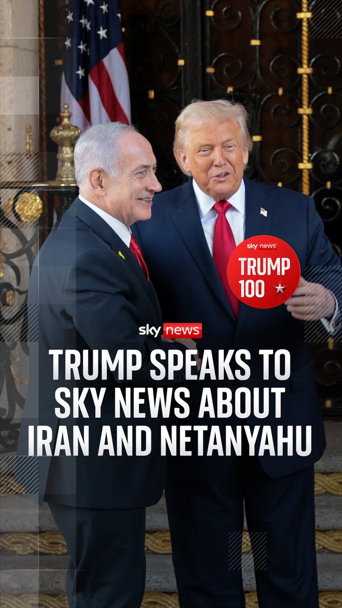Sky's James Matthews has spoken with Donald Trump, asking: 'If Netanyahu goes back to war with Iran, will you be with him?' The U.S. President told him 'Iran is doing what it has to do', after Iran and Israel exchanged fire for the first time since a ceasefire was agreed in April. 🎧