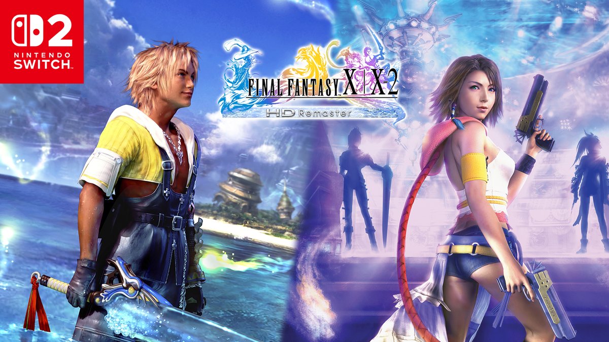 Final Fantasy X/X-2 HD Remaster sortira en édition numérique sur Nintendo Switch 2 ! Découvrez l'histoire de Tidus et Yuna dans deux des plus grands RPGs de leur génération. Disponible le 23 juillet.