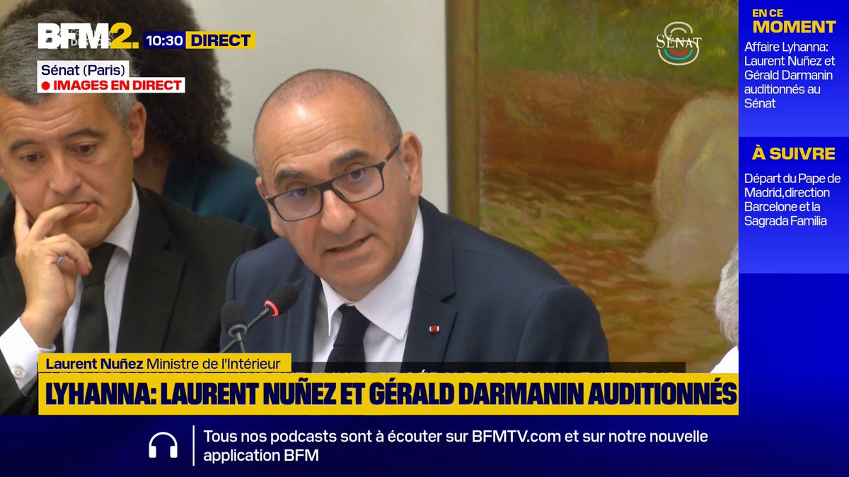 Menaces envers la mère de Rosa: "Je n'ai aucune raison de remettre en doute la parole de cette maman (...) Si je mène ces recherches, ce n'est pas pour venir la contredire, c'est pour essayer de faire des rappels à l'ordre s'ils étaient nécessaires", assure Laurent Nuñez #BFM2