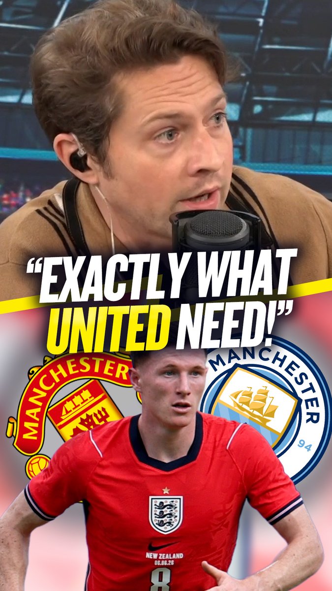 👏 "He's exactly what #MUFC need." 👀 "Man United over Man City is the easiest decision he'll ever make." Rory Jennings explains why Elliot Anderson must choose Man United over Man City this summer 🔴