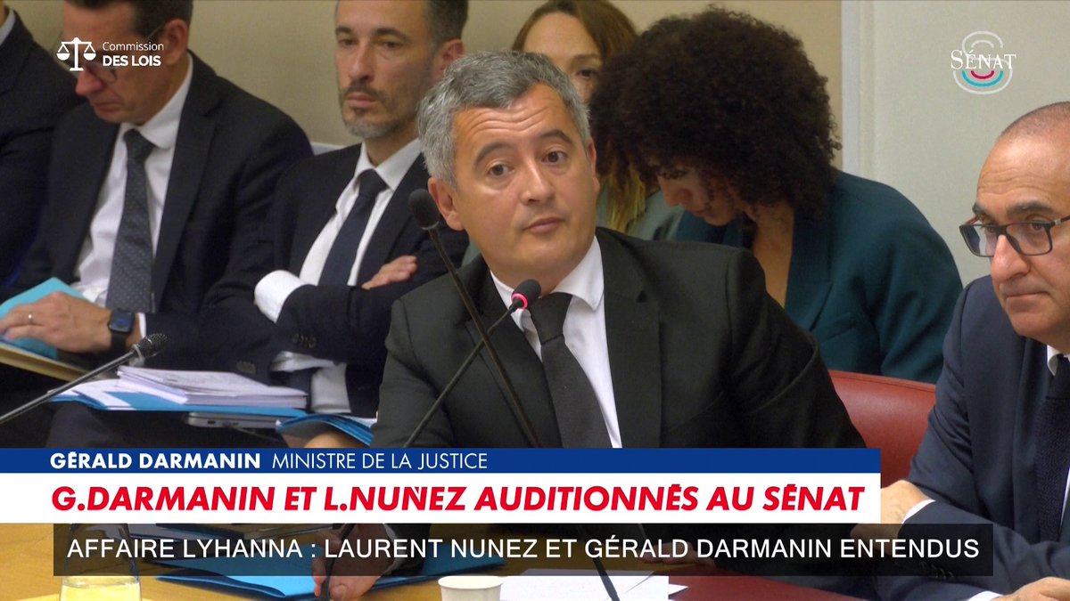 «Tous les trois mois, je réunis les procureurs généraux» affirme Gérald Darmanin, à propos de la politique pénale menée, lors de son audition au Sénat à la suite de l'affaire Lyhanna, en direct dans #HDPros. Toute l'info est à retrouver sur