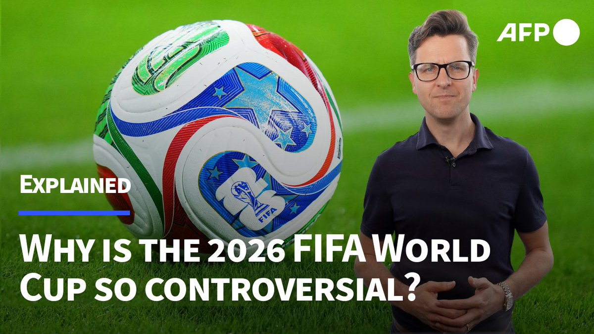 ⚽ Why is the 2026 FIFA World Cup so controversial? The World Cup kicks off on June 11 but the road to the tournament has been far from smooth. US President Donald Trump has caused concerns for fans with his immigration crack-downs while high ticket prices have angered fans.