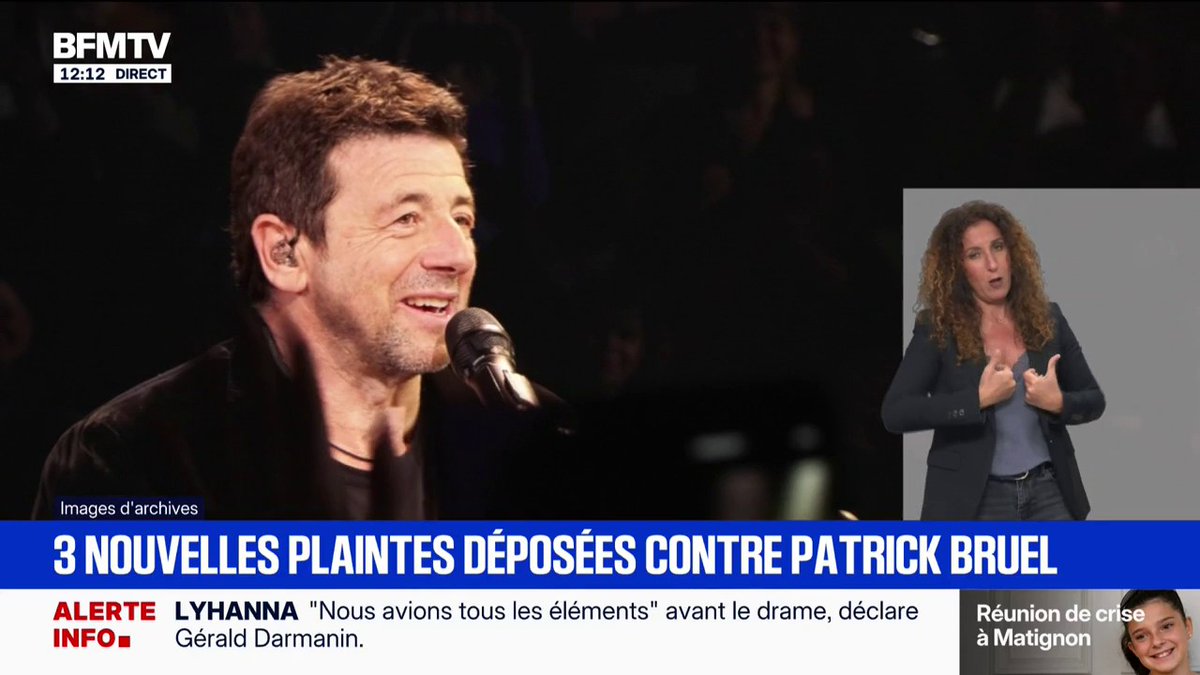 Affaire Patrick Bruel: une comédienne accuse le chanteur de tentative de viol