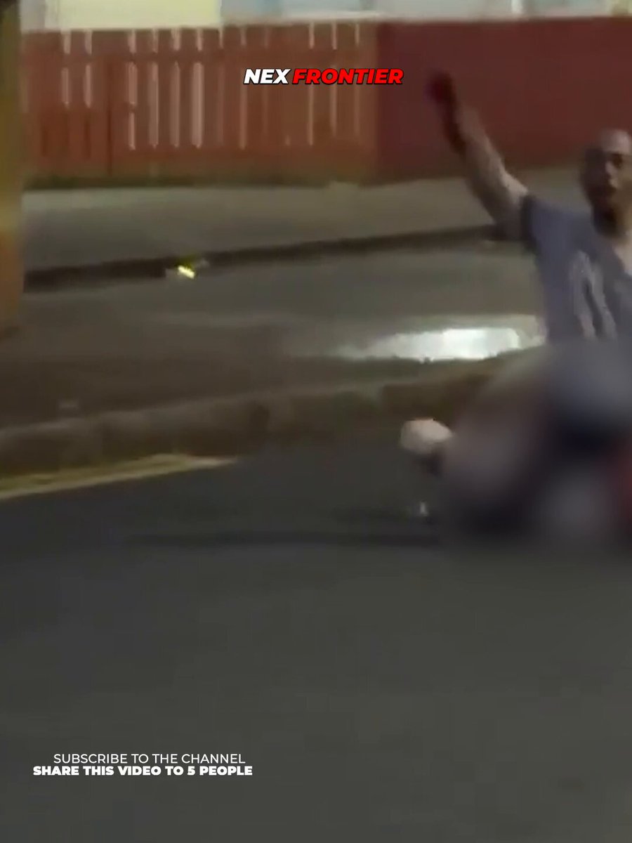 Police in Beslfast asked that people not share footage of the attack. I don't think so, mate...