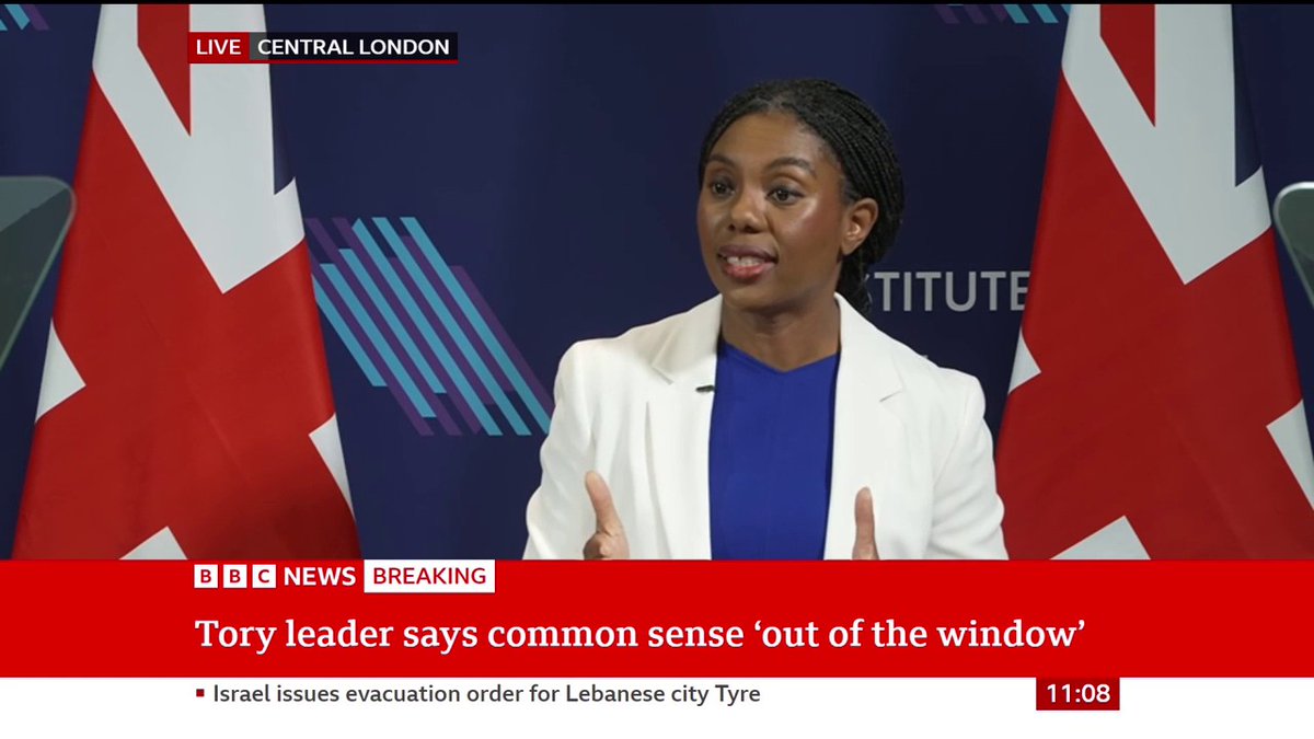 "We are seeing separatism in our country occur because different people are being treated differently, and when you have that there will be a backlash," Conservative leader Kemi Badenoch tells Alex Forsyth