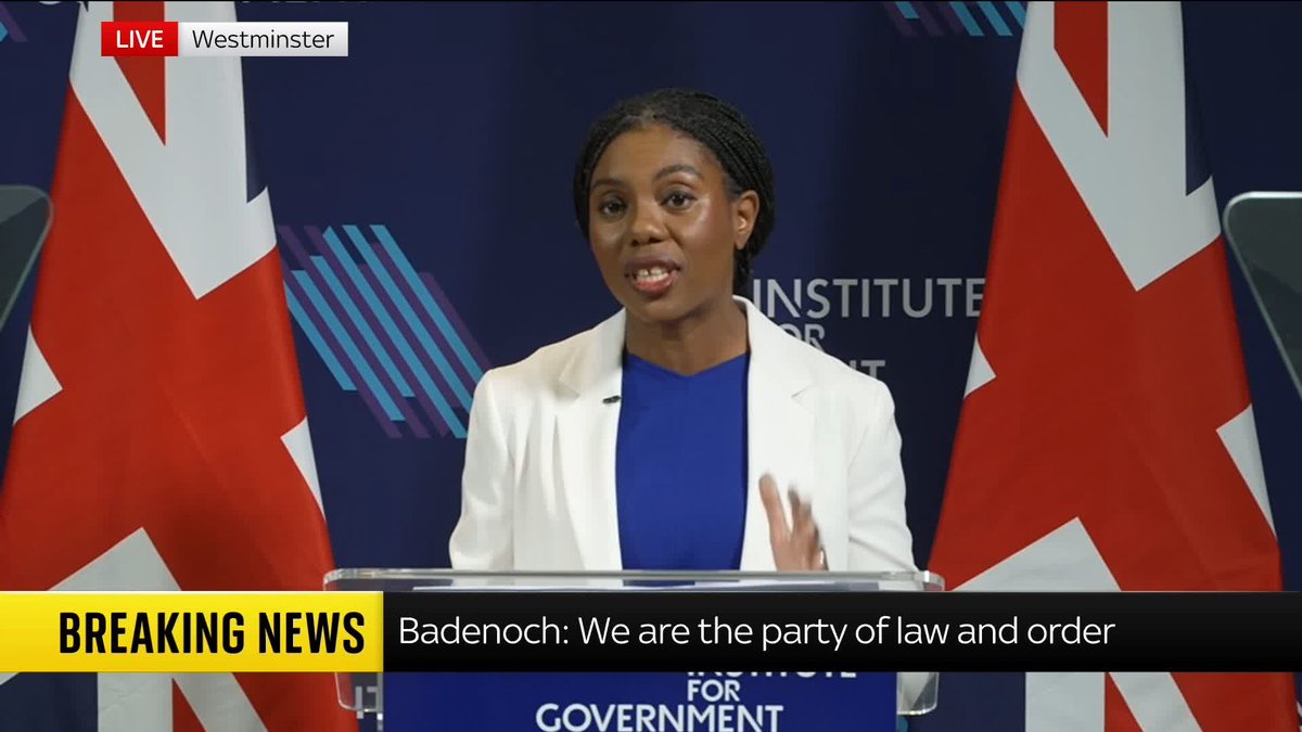 "We need to explain to people that they should do their jobs." Conservative leader Kemi Badenoch announces the party will repeal the Public Sector Equality Act in its entirety. ๐บ Sky 501, Virgin 602, Freeview 233 and YouTube