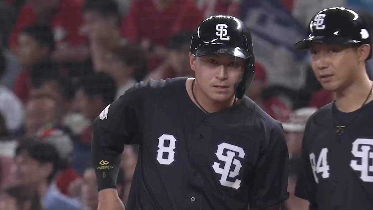 続く #渡部聖弥 選手の適時打で同点! 得点圏のチャンスを生かし、試合を振り出しに戻します! #seibulions #打破 #圧倒的至近距離 #交流戦