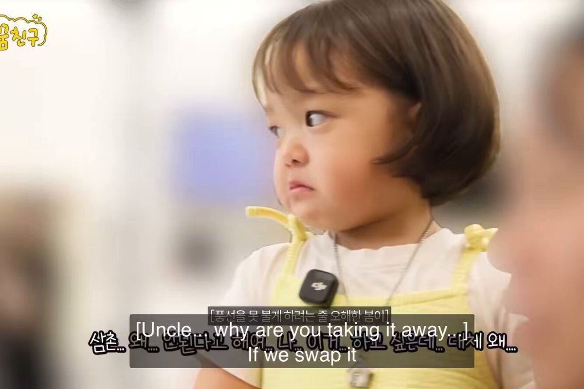 "Does he make babies cry every time he sees them?" WAS SO FUCKING FUNNY IM 😭😭