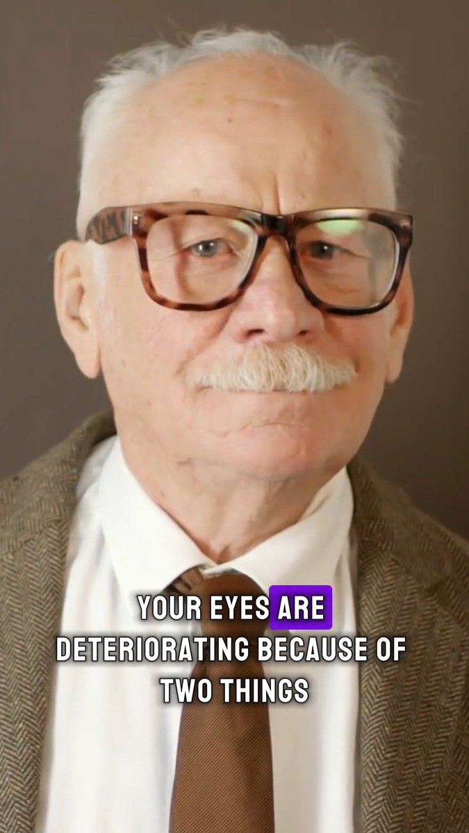Did you know you could improve your eyesight naturally? Share this with someone it could help! Dr. Eric Berg, DC, not MD; information only
