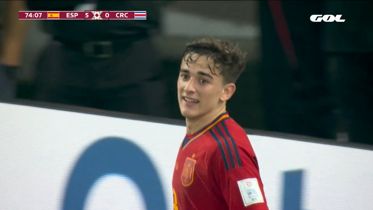 𝑮𝒂𝒗𝒊 se convirtió en el jugador más joven en marcar con la Selección Española Masculina de Fútbol en un Mundial 🇪🇸