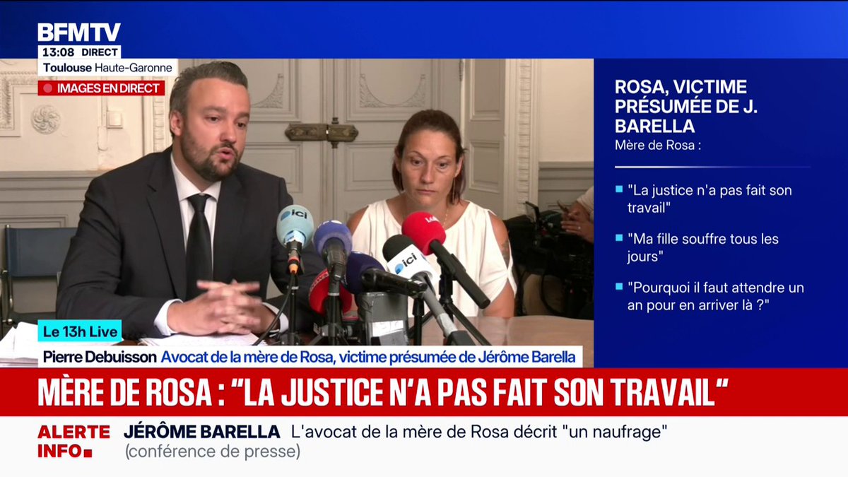 Mort de Lyhanna : l'avocat de la mère de Rosa, victime présumée de Jérôme Barella, dénonce "des enquêteurs paresseux, de vrais fainéants"