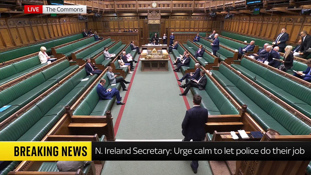 "It is very important in these circumstances to be absolutely sure about the facts before they are released." Secretary of State for Northern Ireland Hilary Benn responds to questions about the suspect involved in a knife attack in Belfast. 📺 Sky 501