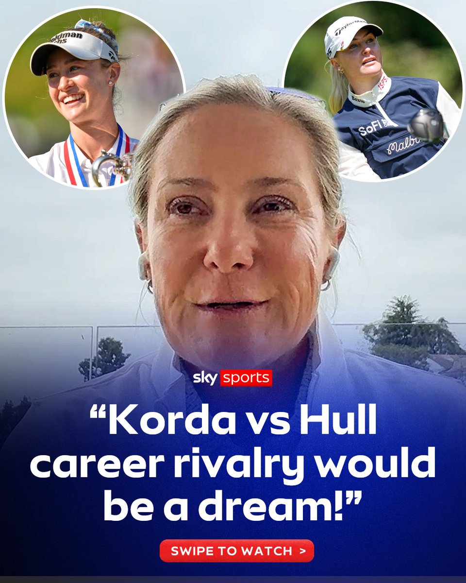 Karen Stupples and Jamie Weir are excited for a 'proper, true rivalry' between Nelly Korda and Charley Hull ⛳️ Listen to the latest episode of Sky Sports Golf Podcast now 🎙️