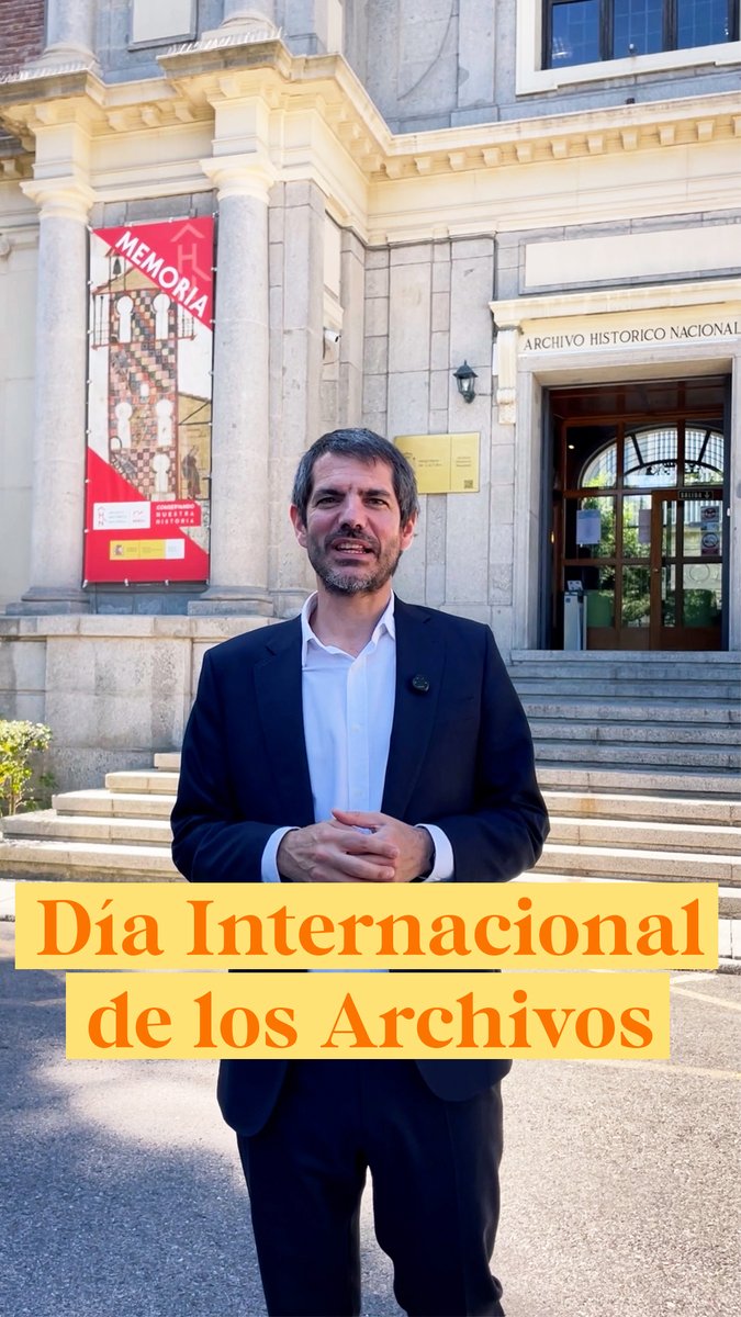 🗄️ Historia, patrimonio y memoria 🤩 ¡Un recorrido por el Archivo Histórico Nacional de Archivos Estatales para celebrar el Día Internacional de los Archivos!