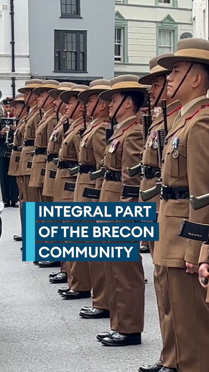 A celebration of service, heritage and community🫡 The annual Gurkha Brecon Freedom Parade has returned Now in its fourth year, Brecon town centre proudly welcomed the Gurkha Wing as they celebrated their enduring connection with the local community