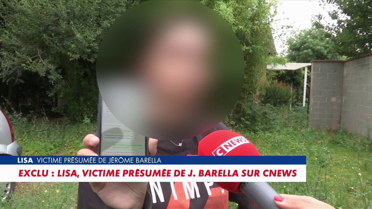 «Je vais t’envoyer des messages toute la nuit» : Lisa, une victime présumée de Jérôme Barella, témoigne sur CNEWS Toute l'info est à retrouver sur