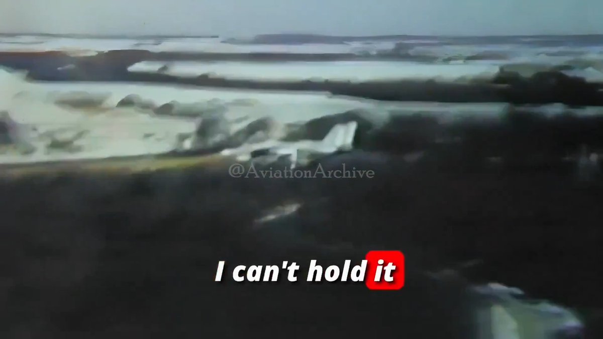 Footage from the F-14A prototype crash on December 20, 1970, during its second flight. The aircraft went down on approach to Calverton after a hydraulic tube ruptured. The pilot almost said, "Hold my beer."👀