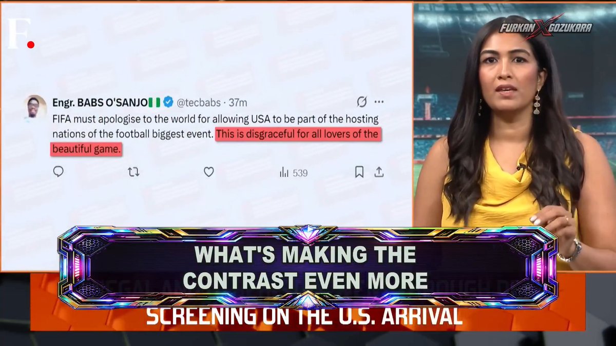 🚨 DISGUSTING: Firstpost exposes a massive contrast. While Mexico welcomes World Cup teams with festive ceremonies, the Trump administration is rejecting visas for history-making referees from Somalia. The US is turning the beautiful game into an absolute nightmare!