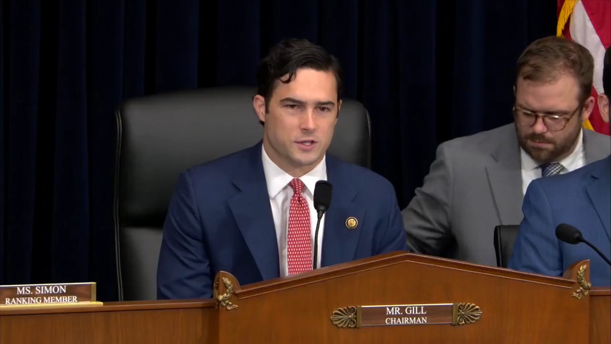🚨 Congressman Brandon Gill SLAMS Biden’s open border policies. "The Biden administration flooded our country with millions of illegal aliens, unvetted from all over the globe ... to strain ... our health care system, and to culturally transform the United States." Sanity is here.