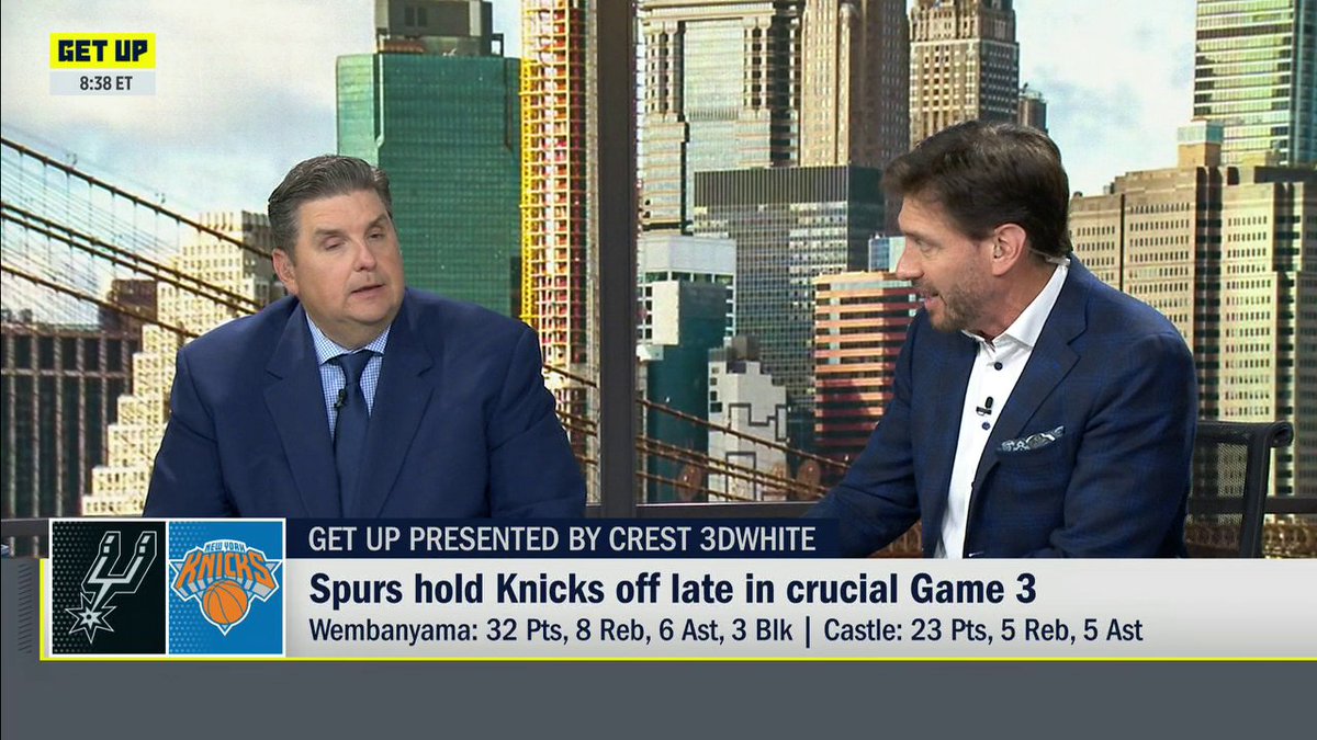 "If and when the time comes that Stephon Castle develops a more polished offensive game, he's going to be one of the five or six best players in the world." Mike Greenberg gives Stephon Castle his flowers 💐