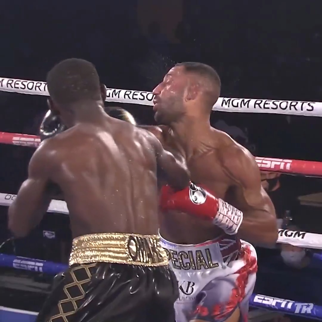 The destruction @TerenceCrawford put on Kell Brook 😳 Watch the best of Bud today on #TopRankClassics ➡️