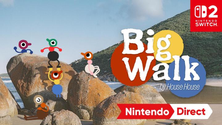 From the creators of Untitled Goose Game comes Big Walk, a co-op multiplayer adventure where teamwork and communication are key. Get lost together, stay connected, and maybe cause a little mischief along the way. Coming to Nintendo Switch 2 on Aug 4. #NintendoDirect