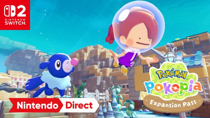 The Pokémon Pokopia Expansion Pass paid DLC is available for purchase today. Part 1: Bubbly Basin is planned for release this August! Enjoy an underwater town, new Pokémon to encounter, furniture, and outfits for Ditto. #NintendoDirect
