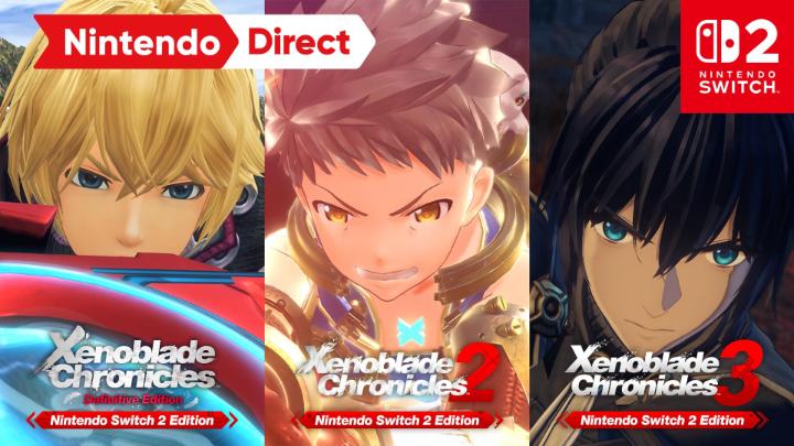 Xenoblade Chronicles: Definitive Edition – Nintendo Switch 2 Edition, and its upgrade pack, are available today. Additionally, the digital Nintendo Switch 2 Editions of Xenoblade Chronicles 2 & Xenoblade Chronicles 3 will be available July 30 & Dec 3 respectively. #NintendoDirect