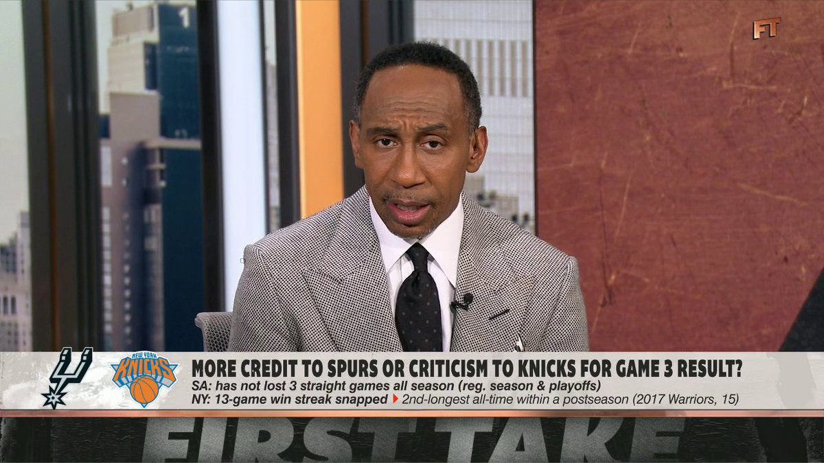 "I know what I saw, and it wasn't impressive. And that New York Knicks team ain't winning the championship." Stephen A Smith reacts to the Knicks' Game 3 loss in the NBA Finals 😳