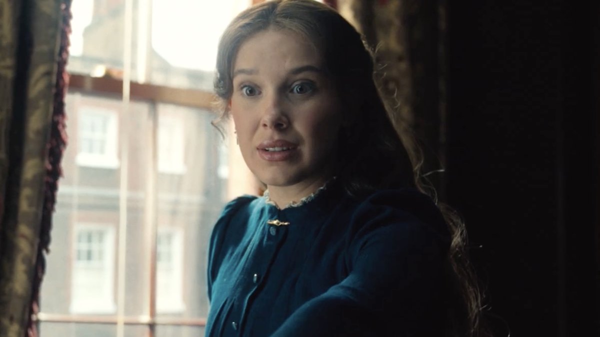 Millie Bobby Brown and Henry Cavill star in an all-new trailer for #EnolaHolmes3. Premiering July 1 on Netflix.
